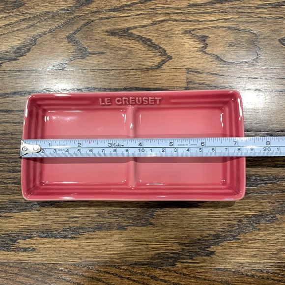 New Le Creuset Yakumi Plate Rose Quartz - Picture 5 of 6